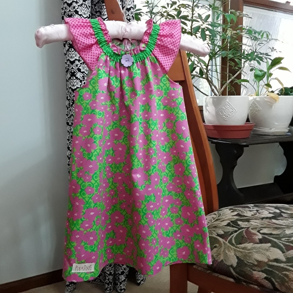 NWOT Life is a flutter summer dress sz. 4